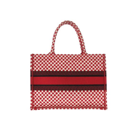 Pre Loved Dior Printed Canvas Open Top Tote - Picture 3 of 15